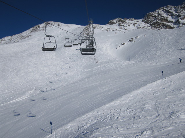 Riffelpiste I von der Riffelbahn II aus