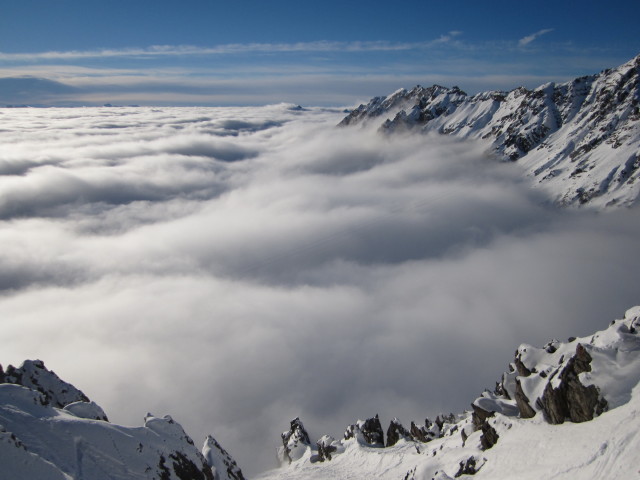 vom Schindlergrat Richtung Westen