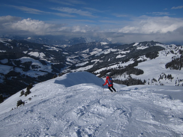 Martina zwischen Breiteggern und Koberalm