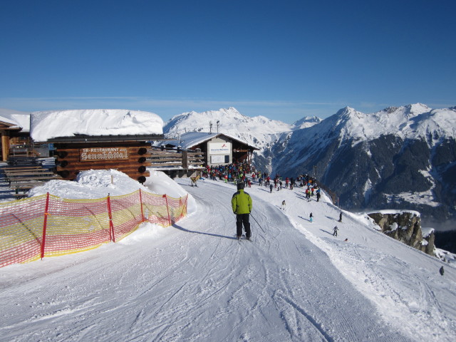 Bergstation der Valiserabahn, 2.100 m