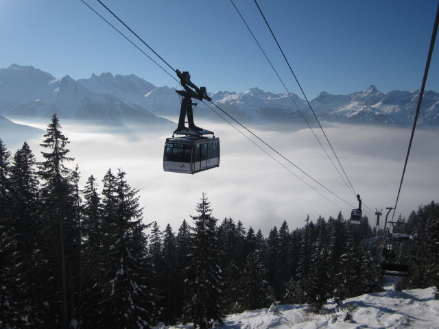 Hochjochbahn II von der Kropfenbahn aus