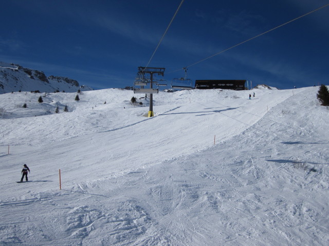 Hamburgerabfahrt von der Weitmoserbahn aus