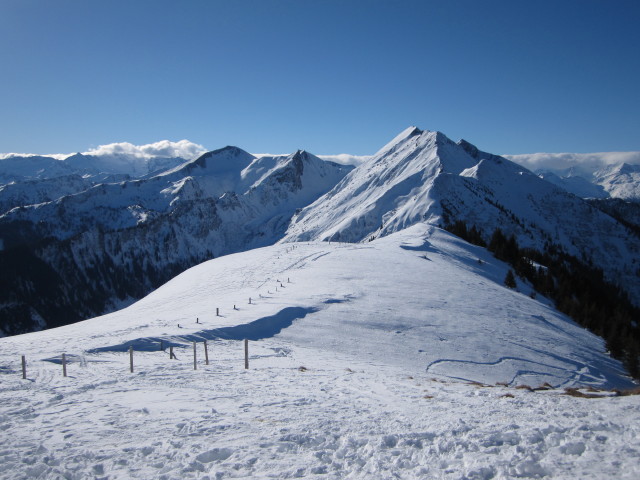 vom Kreuzkogel Richtung Südosten