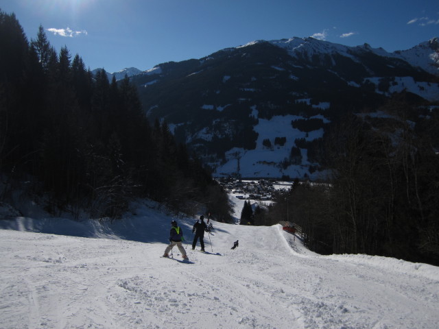 Abfahrt 'Wengerhochalmbahn - Talstation Dorfgastein'