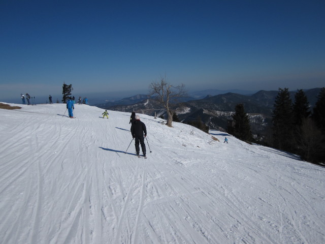 bei der Bergstation der Gipfellifte