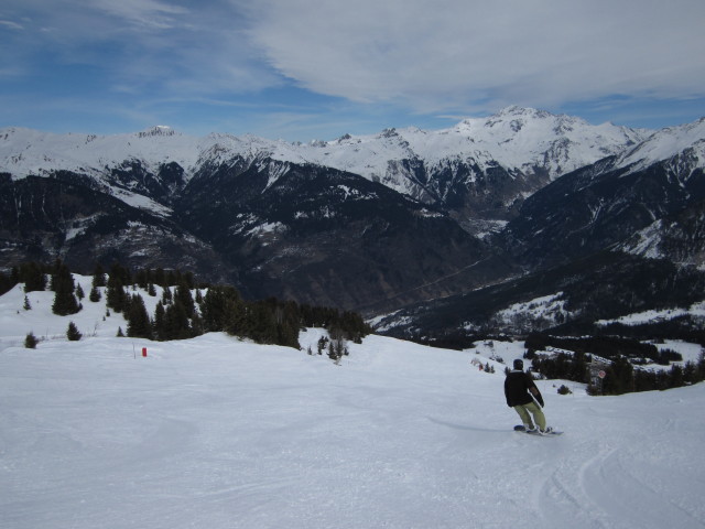 Markus auf der Piste Dou du Midi (7. März)