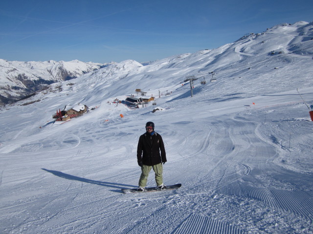 Markus auf der Piste Grand Lac (8. März)