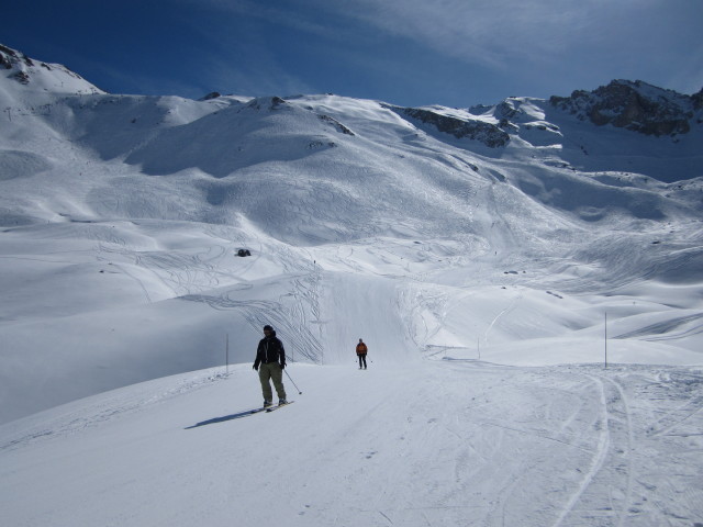 Markus auf der Piste Chanrossa (9. März)