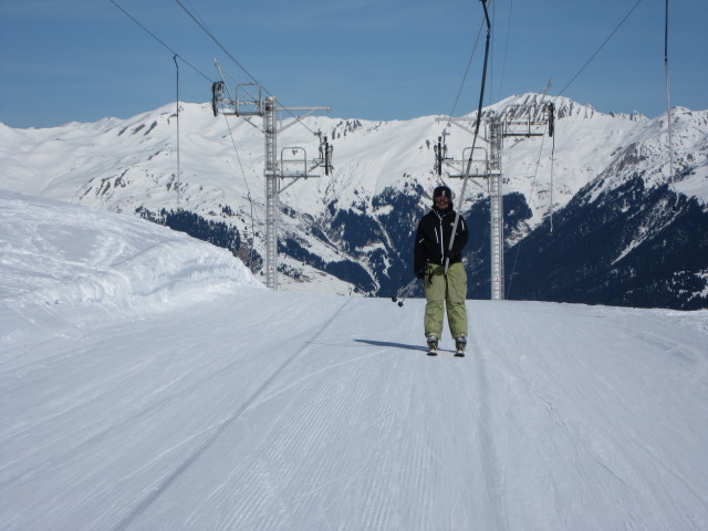 Markus im Téléski Pyramide (9. März)