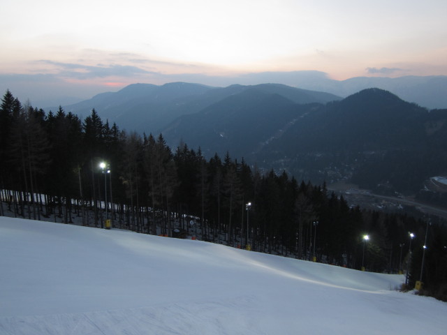 FIS-Weltcup Piste Panorama