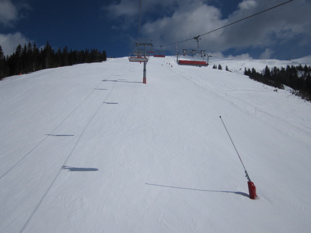 Bärnbissabfahrt von der 6er-SB Bärnbiss aus