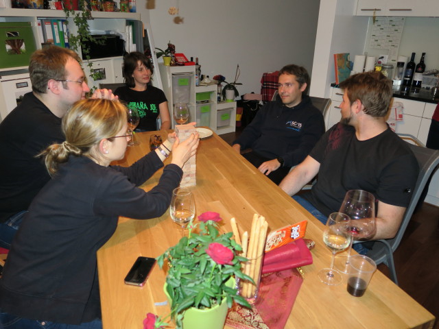 Reinhard, Michaela, Juliane, Udo und Markus (1. Mai)