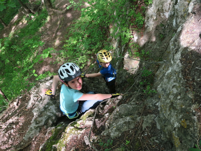 Anja Liv und Tim beim Tigerturm
