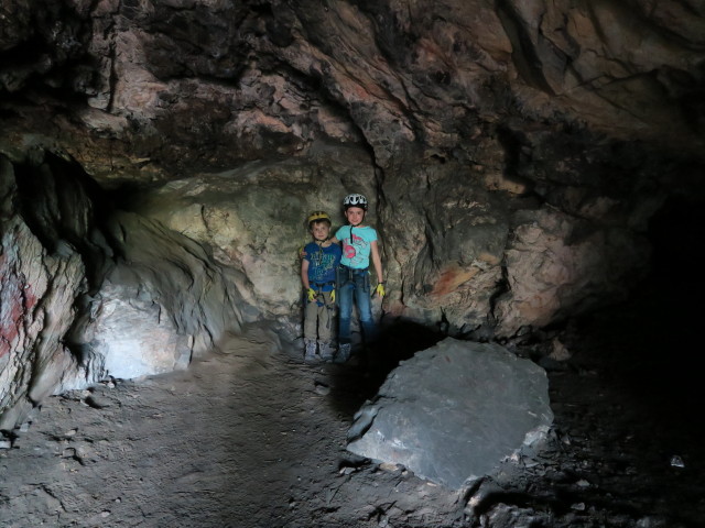 Tim und Anja Liv in der Arnsteinhöhle