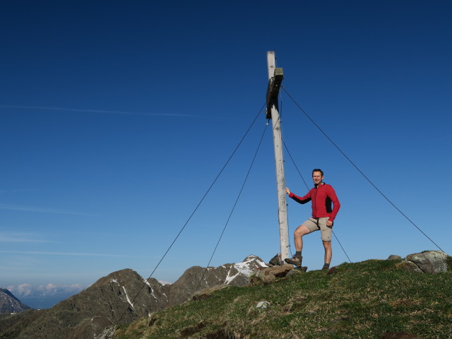 Ich auf der Lorenzispitze, 2.483 m (17. Mai)