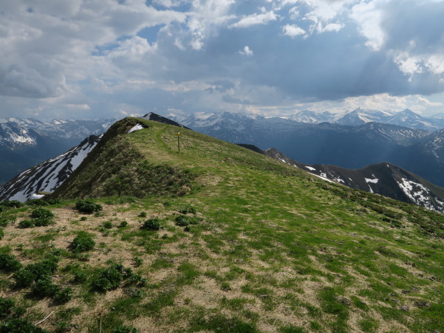 zwischen Frauenkogel und Gamskarkogel (4. Juni)