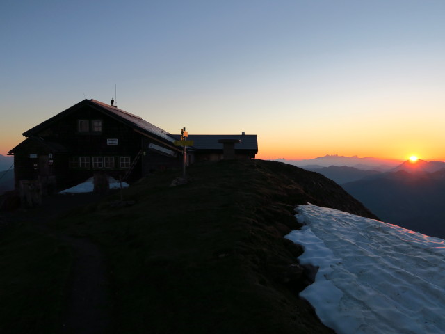 Gamskarkogelhütte, 2.465 m (5. Juni)