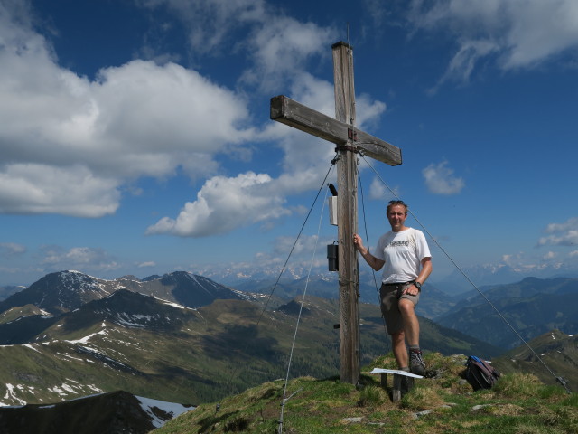 Ich am Glaserer, 2.434 m (5. Juni)
