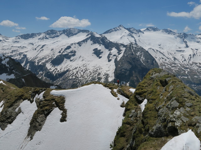 Wolfgang zwischen Grasleitenkopf und Glaserer (5. Juni)