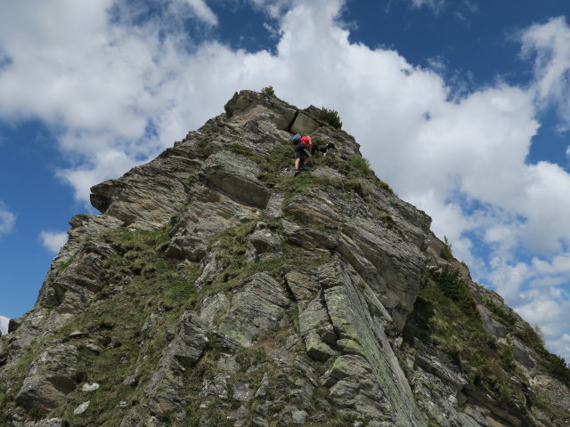 Wolfgang zwischen Heidentempel und Schönweidkogel (5. Juni)