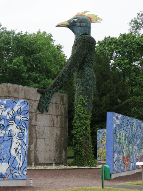 Park der Alten Abtei in Mettlach (13. Juni)