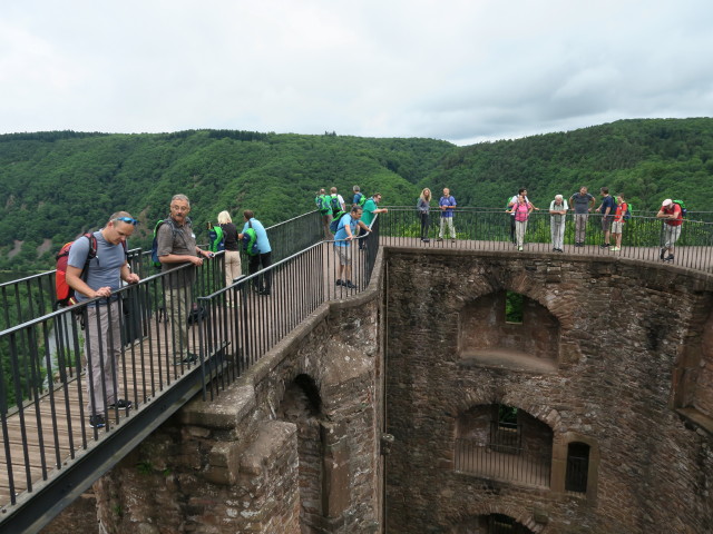 Burg Montclair, 290 m (13. Juni)