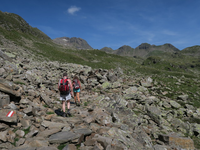 Erich und Irmgard auf Weg 34 zwischen Schoberköpfl und Neualplseen