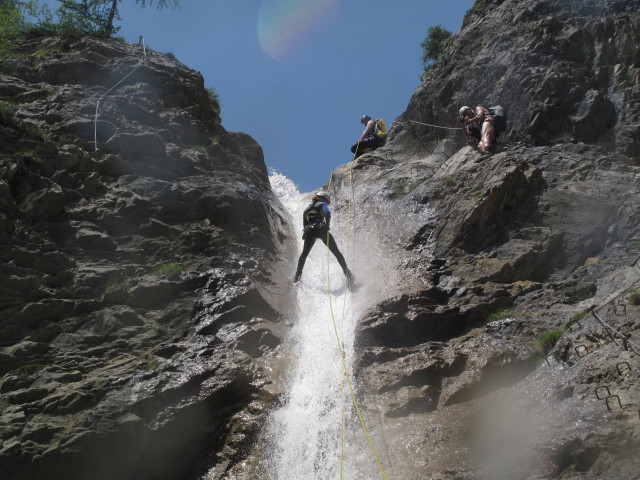 Karoline, Helmut und Josef im Aqua Vertical