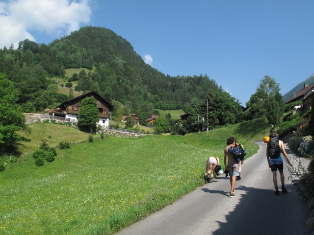 Karoline, Maxwell und Tobias in Laas