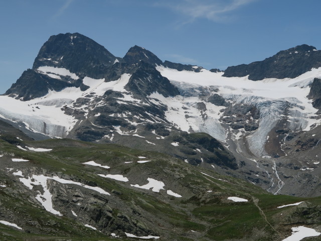 Piz Buin vom Radsattel aus (12. Juli)