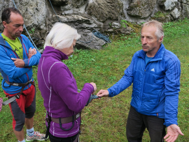 Lawinenschutzmauer 'Winkl' (13. Juli)