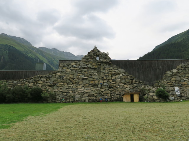 Lawinenschutzmauer 'Winkl' (13. Juli)