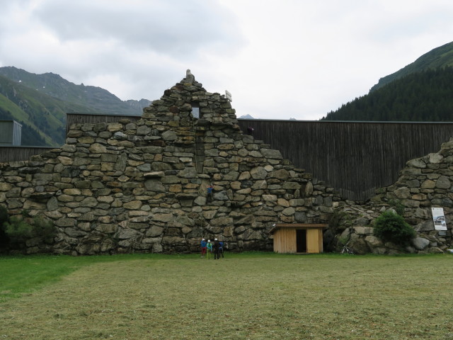 Lawinenschutzmauer 'Winkl' (13. Juli)
