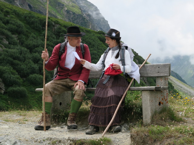 Teatro Caprile beim Silvretta-Stausee, 2.034 m (13. Juli)
