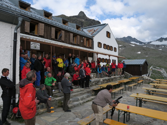 Wiesbadener Hütte, 2.443 m (13. Juli)