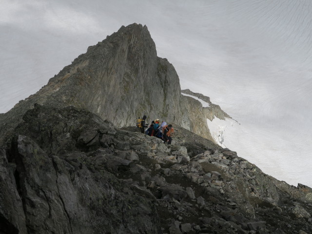 zwischen Buinlücke und Piz Buin (14. Juli)
