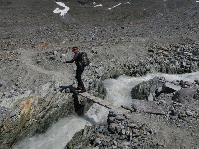 Gabriel zwischen Grüner Kuppe und Wiesbadener Hütte (14. Juli)