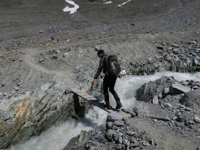 Gabriel zwischen Grüner Kuppe und Wiesbadener Hütte (14. Juli)