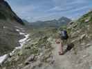 Uwe zwischen Hohem Rad und Großvermuntalpe (12. Juli)