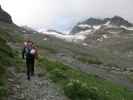 Gabriel und Christian zwischen Wiesbadener Hütte und Ochsentaler Gletscher (14. Juli)