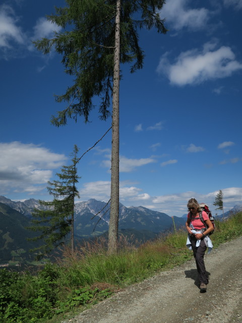 Mama zwischen Hubereck und In der Girn