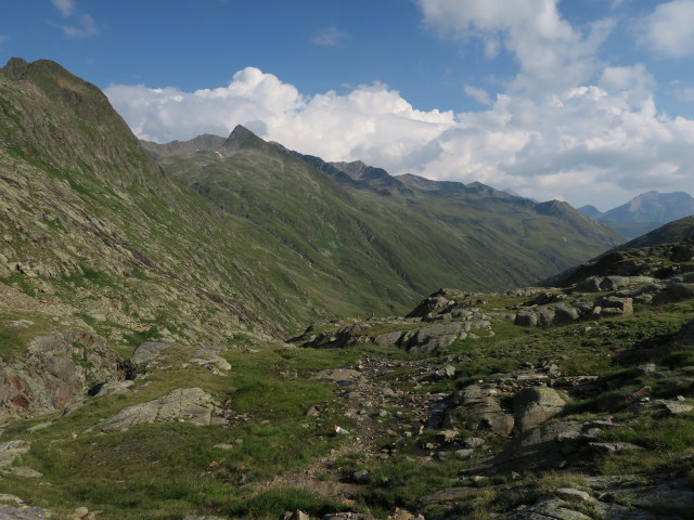 Kärntner Grenzweg bei der Elberfelder Hütte (8. Aug.)