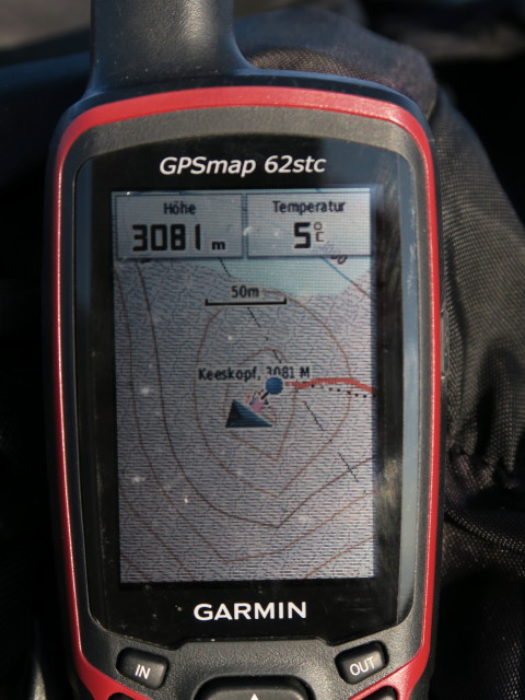 Keeskopf, 3.081 m (9. Aug.)