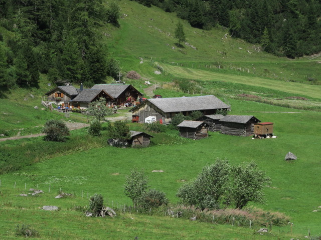 Unterbrüggelealpe, 1.469 m (23. Aug.)