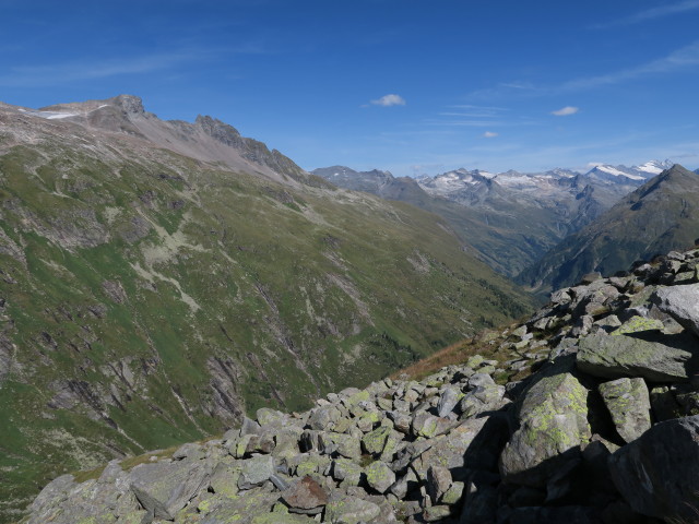 von Gamsleiten Richtung Osten (28. Aug.)