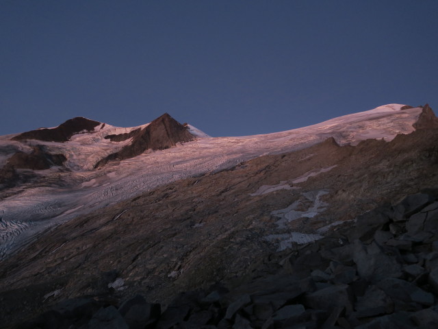 Schlatenkees von der Neuen Prager Hütte aus (29. Aug.)
