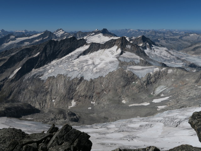 vom Hohen Aderl Richtung Westen (29. Aug.)
