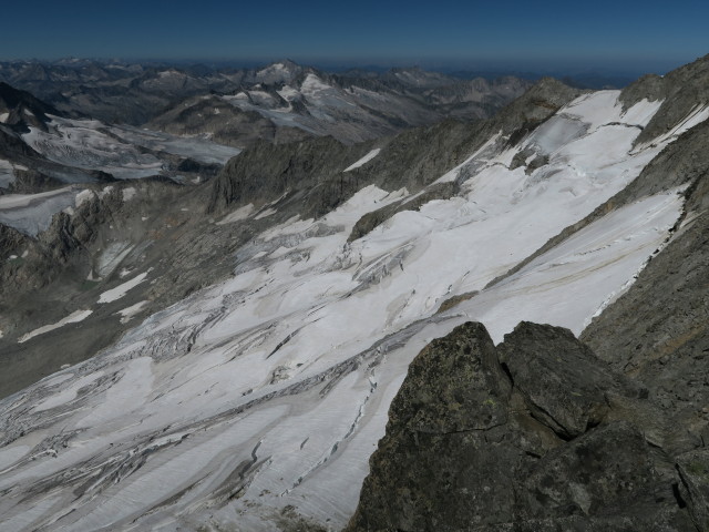 vom Hohen Aderl Richtung Nordwesten (29. Aug.)