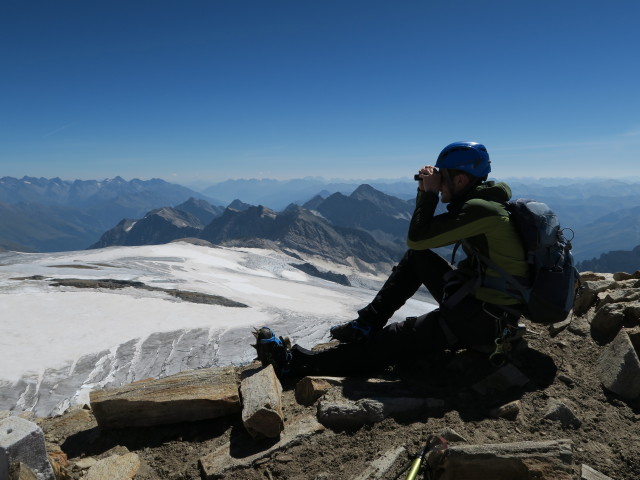 Christian am Rainerhorn, 3.559 m (29. Aug.)