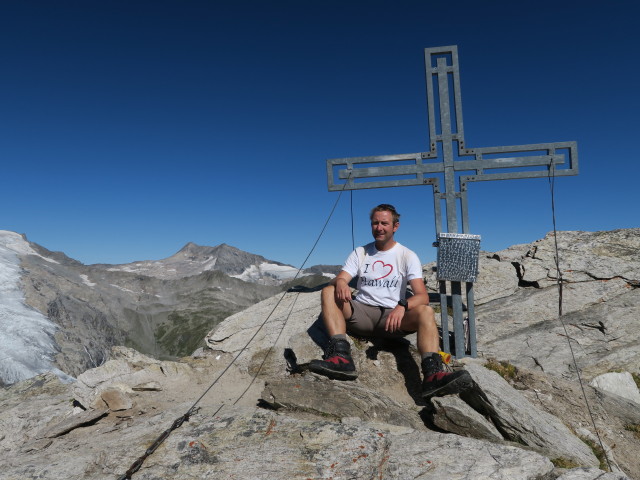 Ich am Inneren Knorrkogel, 2.882 m (30. Aug.)